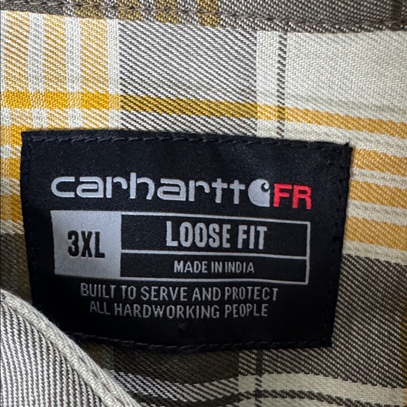 NWT Carhartt FR Flame Resistant 3XL Cat 2 Force Rugged Flex Loose Fit Twill - Picture 6 of 12